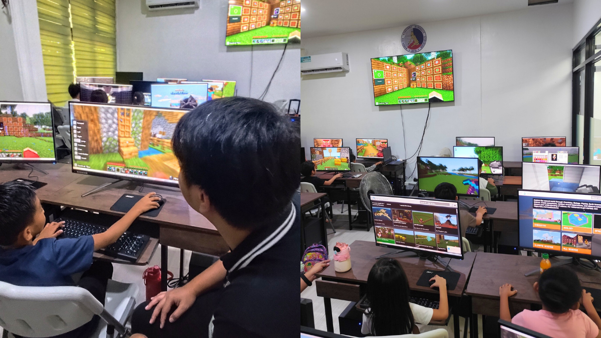 DICT Region V Uses Minecraft Education to Teach Kids Digital Skills